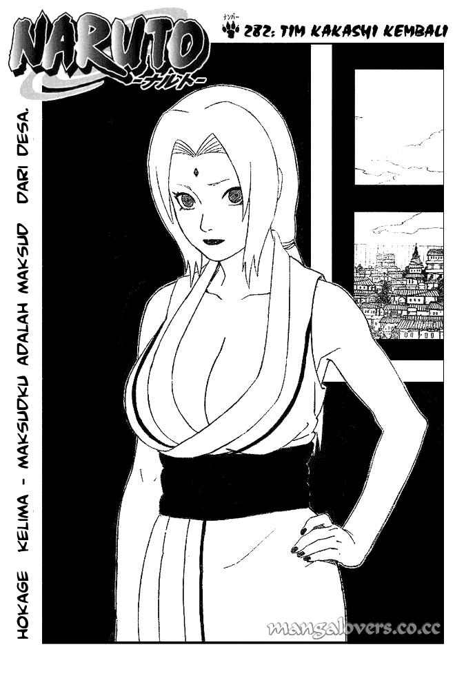 Naruto - Chapter 282 - Page 1