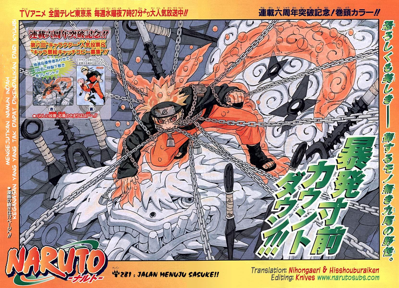 Naruto - Chapter 281 - Page 2