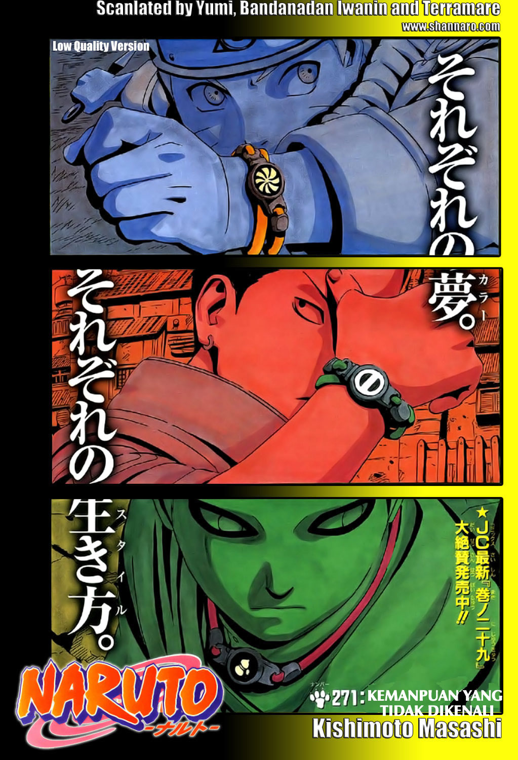 Baca Komik Naruto Chapter 271 Gambar 1