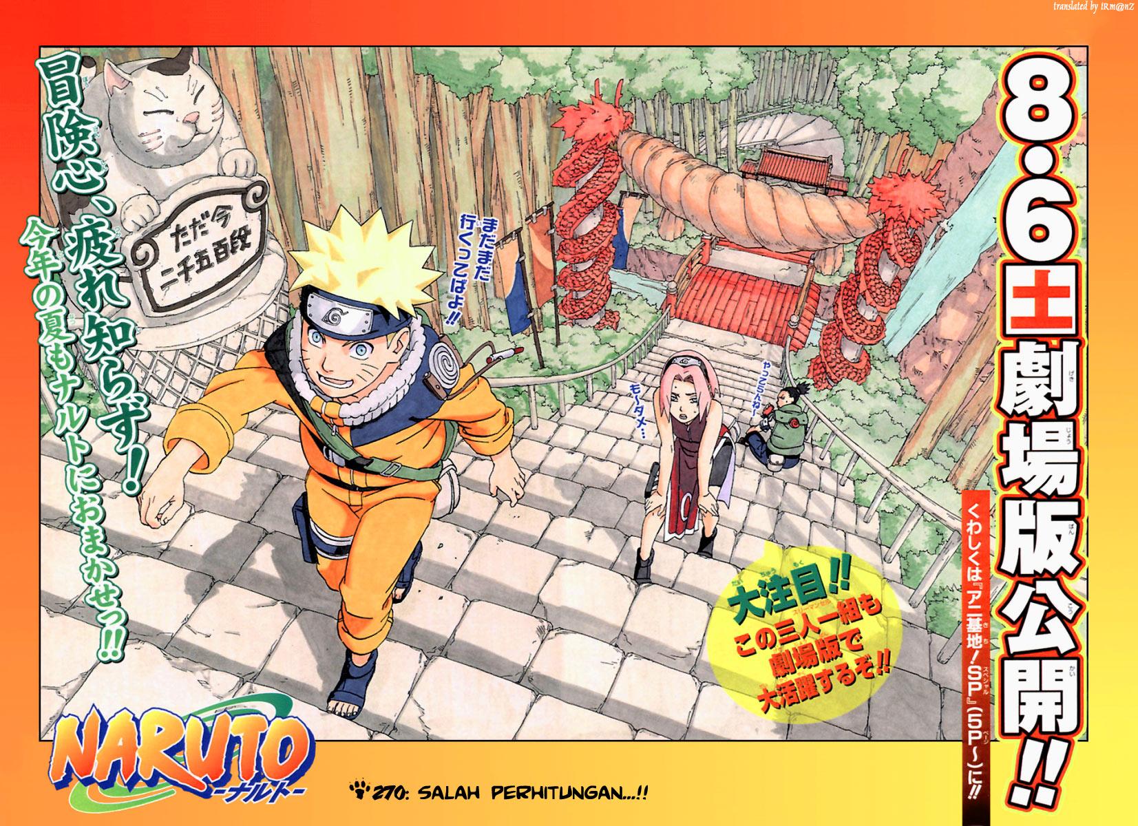 Naruto - Chapter 270 - Page 2