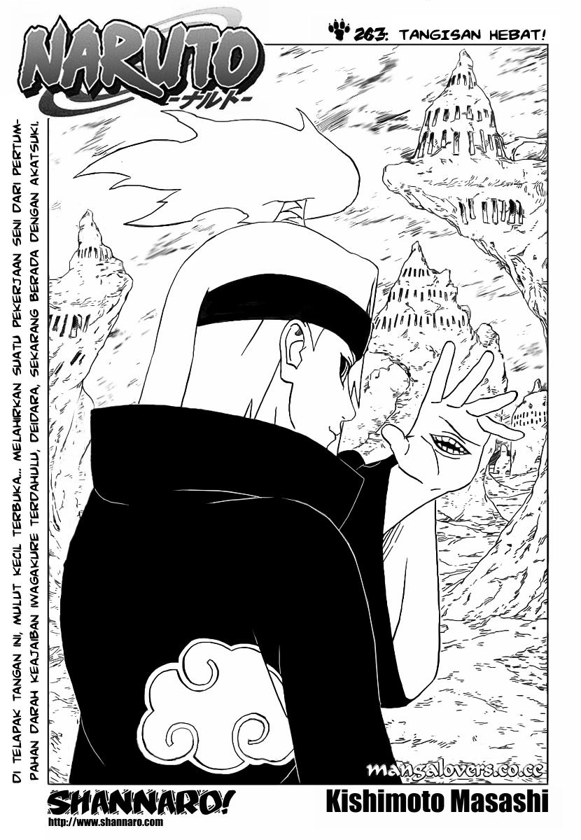 Naruto - Chapter 263 - Page 1
