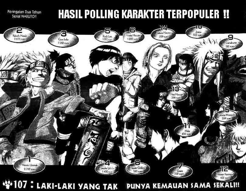 Baca Komik Naruto Chapter 107 Gambar 1