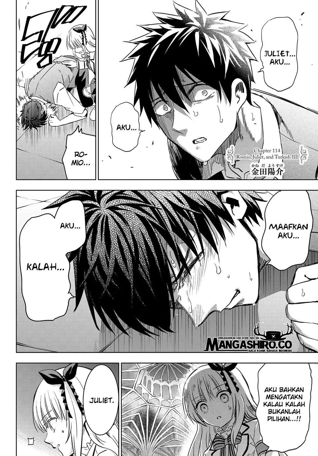 Kishuku Gakkou no Juliet Chapter 114 Gambar 3