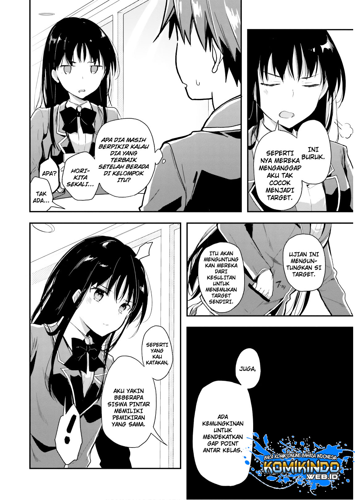 Youkoso Jitsuryoku Shijou Shugi no Kyoushitsu e Chapter 31 Gambar 12