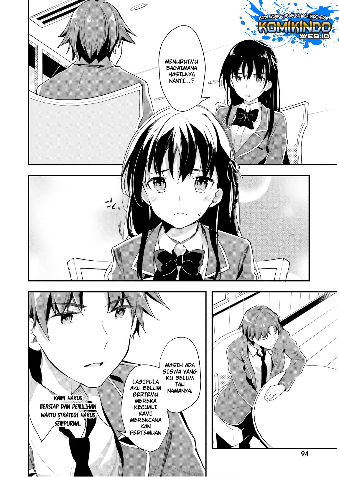 Youkoso Jitsuryoku Shijou Shugi no Kyoushitsu e Chapter 31 Gambar 14