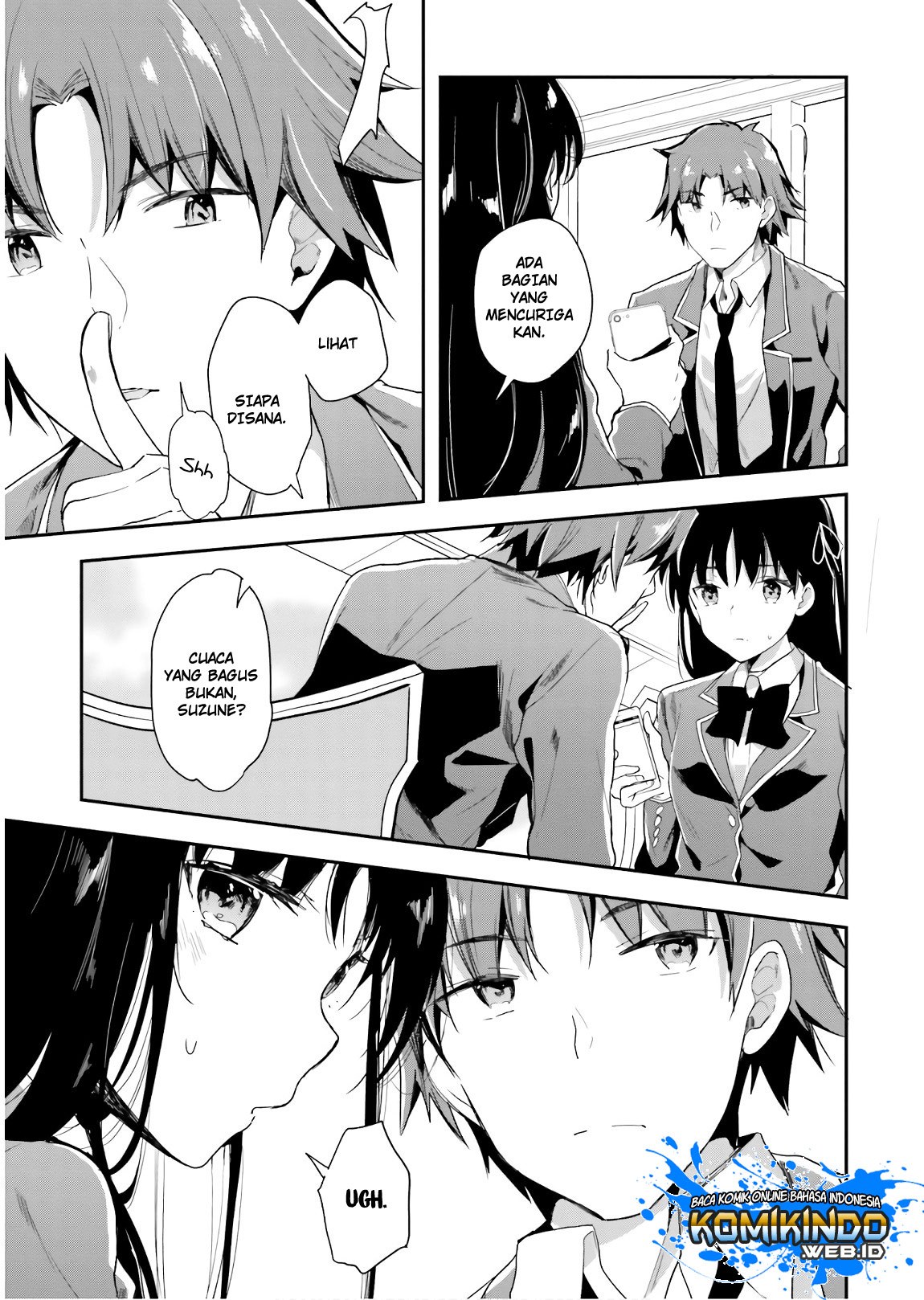 Youkoso Jitsuryoku Shijou Shugi no Kyoushitsu e Chapter 31 Gambar 19