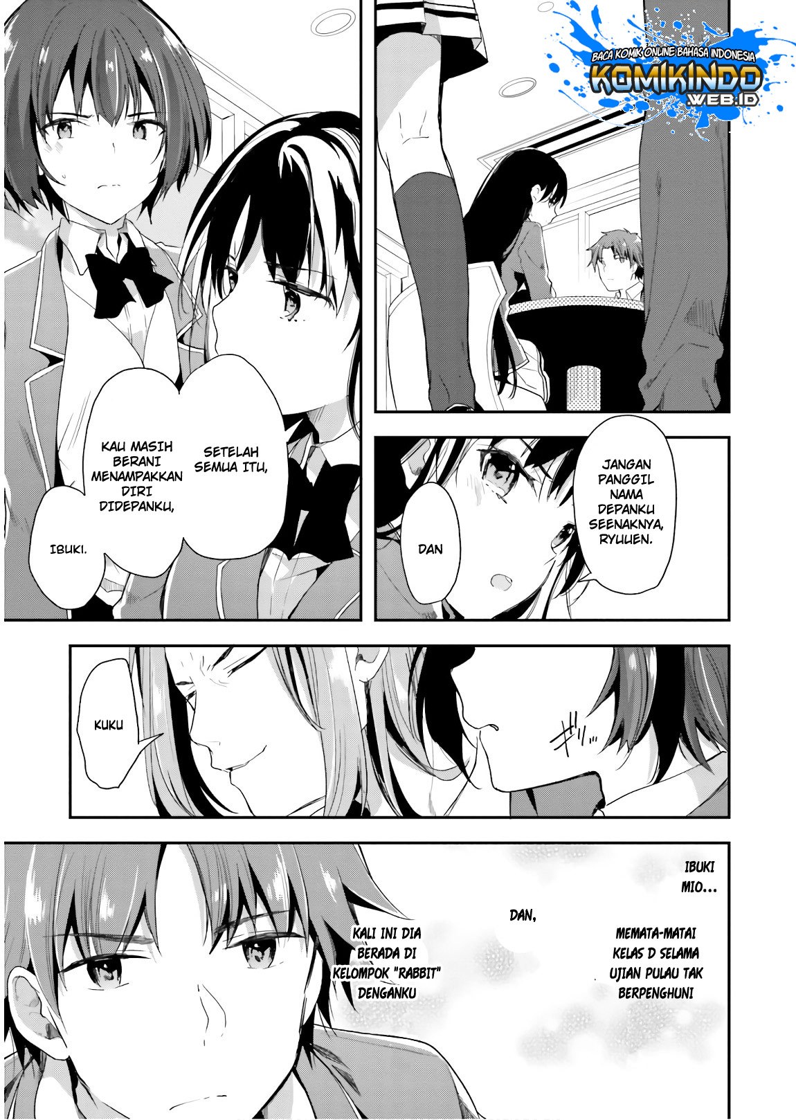 Youkoso Jitsuryoku Shijou Shugi no Kyoushitsu e Chapter 31 Gambar 21