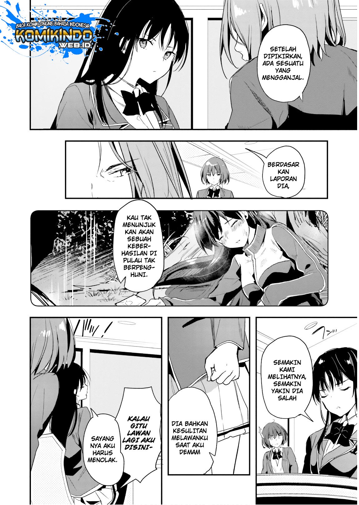 Youkoso Jitsuryoku Shijou Shugi no Kyoushitsu e Chapter 31 Gambar 24