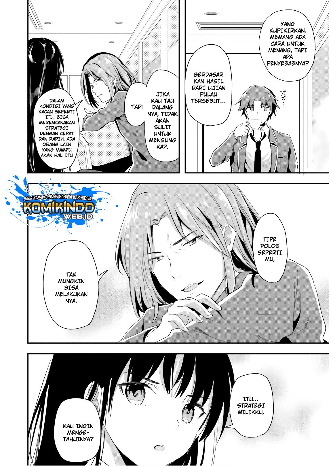 Youkoso Jitsuryoku Shijou Shugi no Kyoushitsu e Chapter 31 Gambar 28
