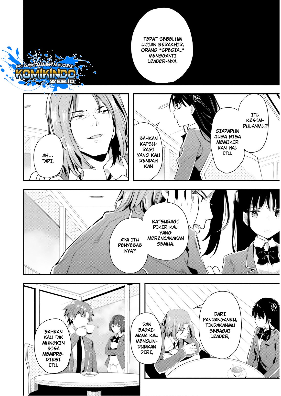 Youkoso Jitsuryoku Shijou Shugi no Kyoushitsu e Chapter 31 Gambar 30