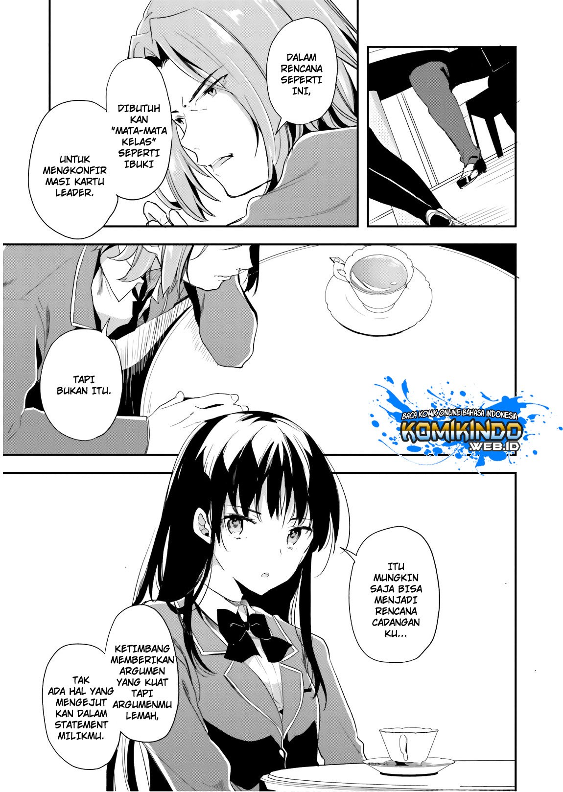 Youkoso Jitsuryoku Shijou Shugi no Kyoushitsu e Chapter 31 Gambar 31