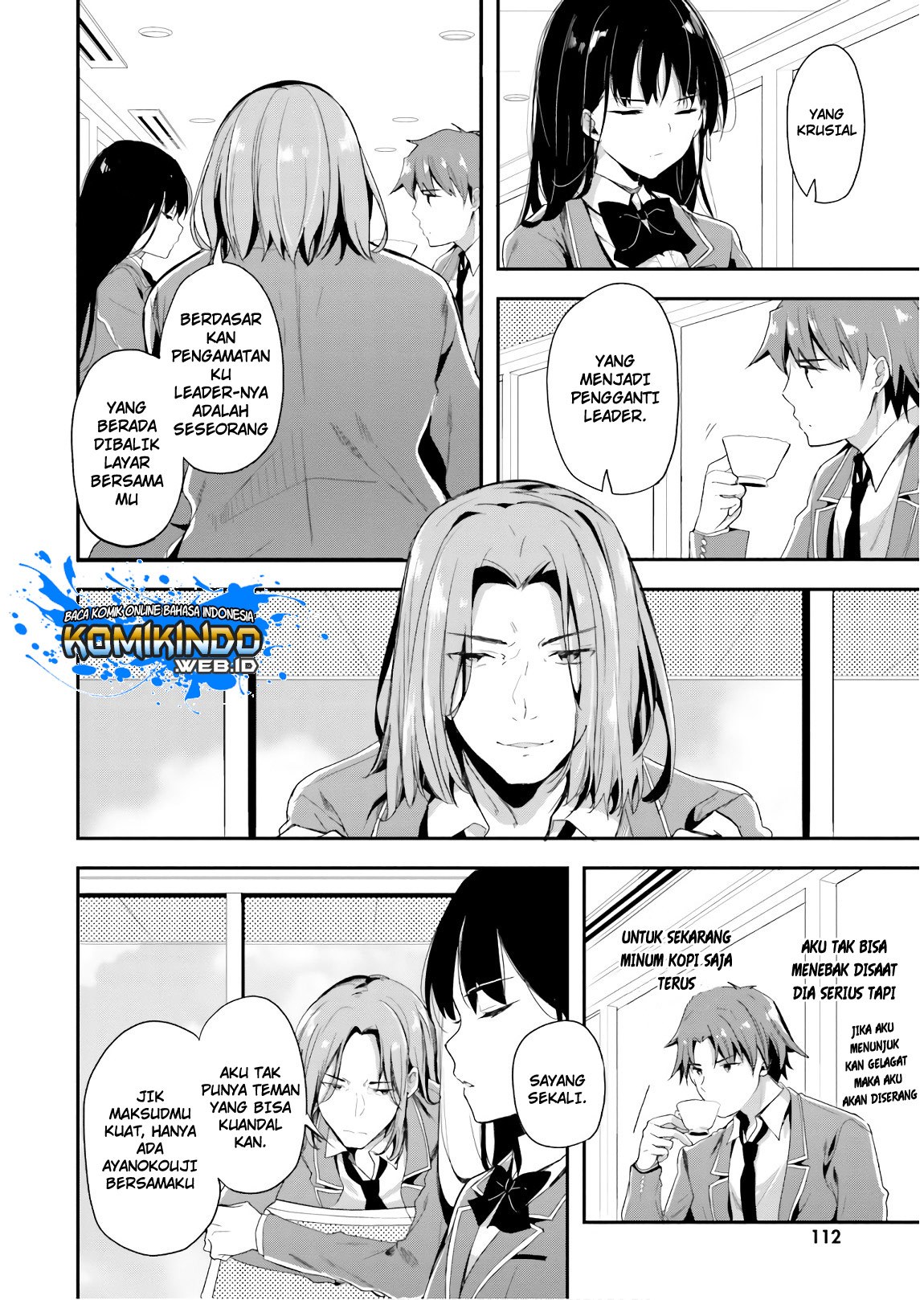 Youkoso Jitsuryoku Shijou Shugi no Kyoushitsu e Chapter 31 Gambar 32