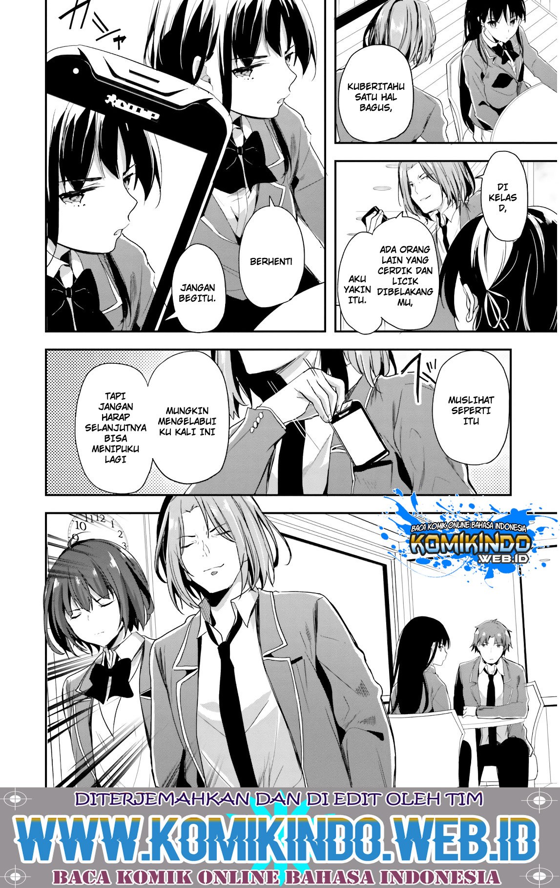 Youkoso Jitsuryoku Shijou Shugi no Kyoushitsu e Chapter 31 Gambar 34