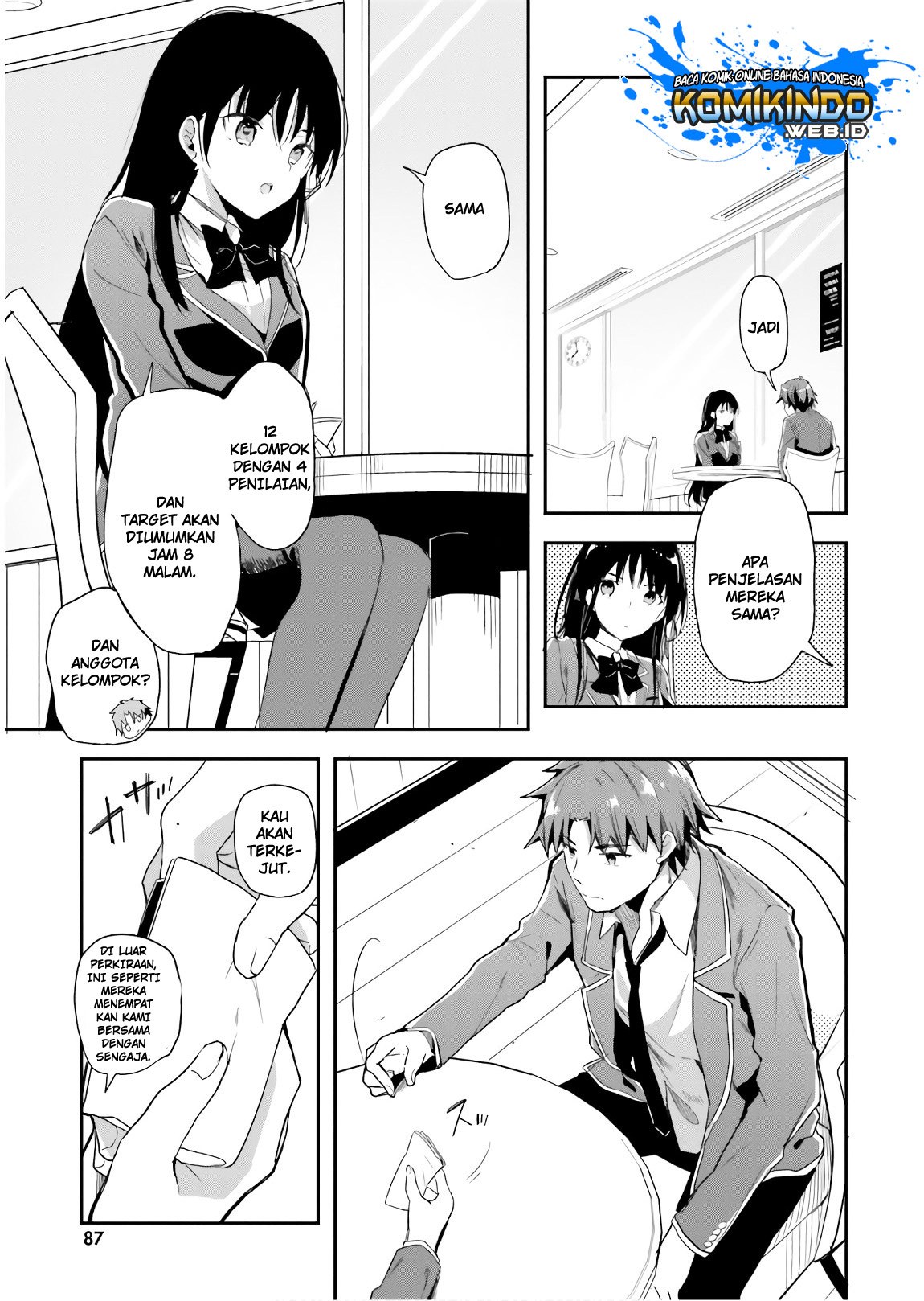 Youkoso Jitsuryoku Shijou Shugi no Kyoushitsu e Chapter 31 Gambar 7