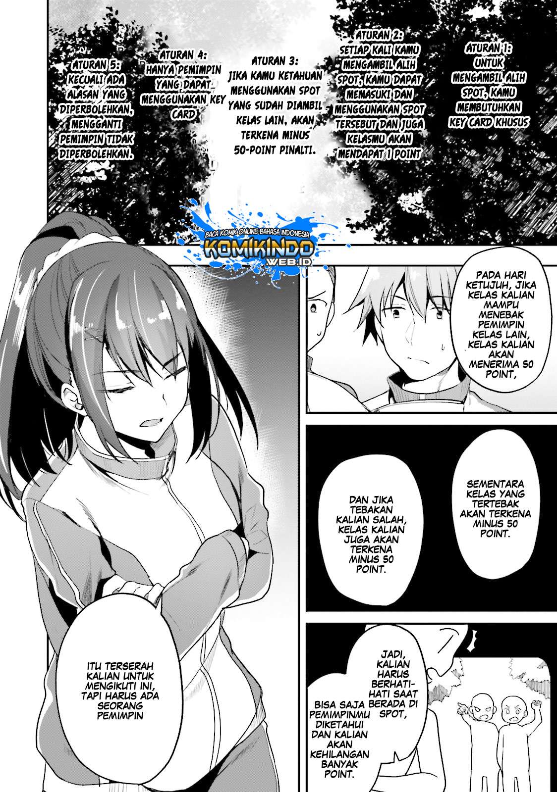 Youkoso Jitsuryoku Shijou Shugi no Kyoushitsu e Chapter 17 Gambar 4