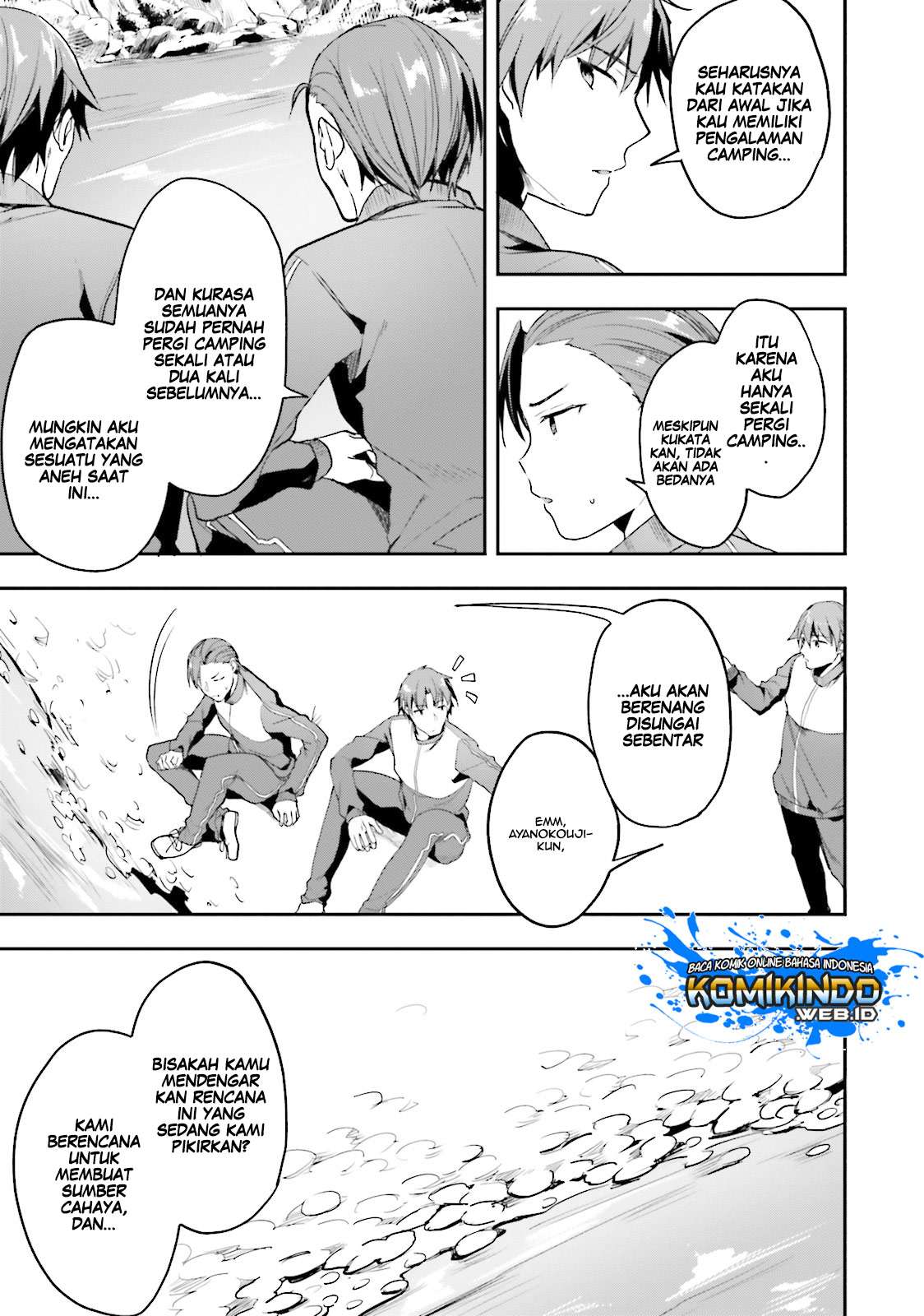 Youkoso Jitsuryoku Shijou Shugi no Kyoushitsu e Chapter 17 Gambar 40