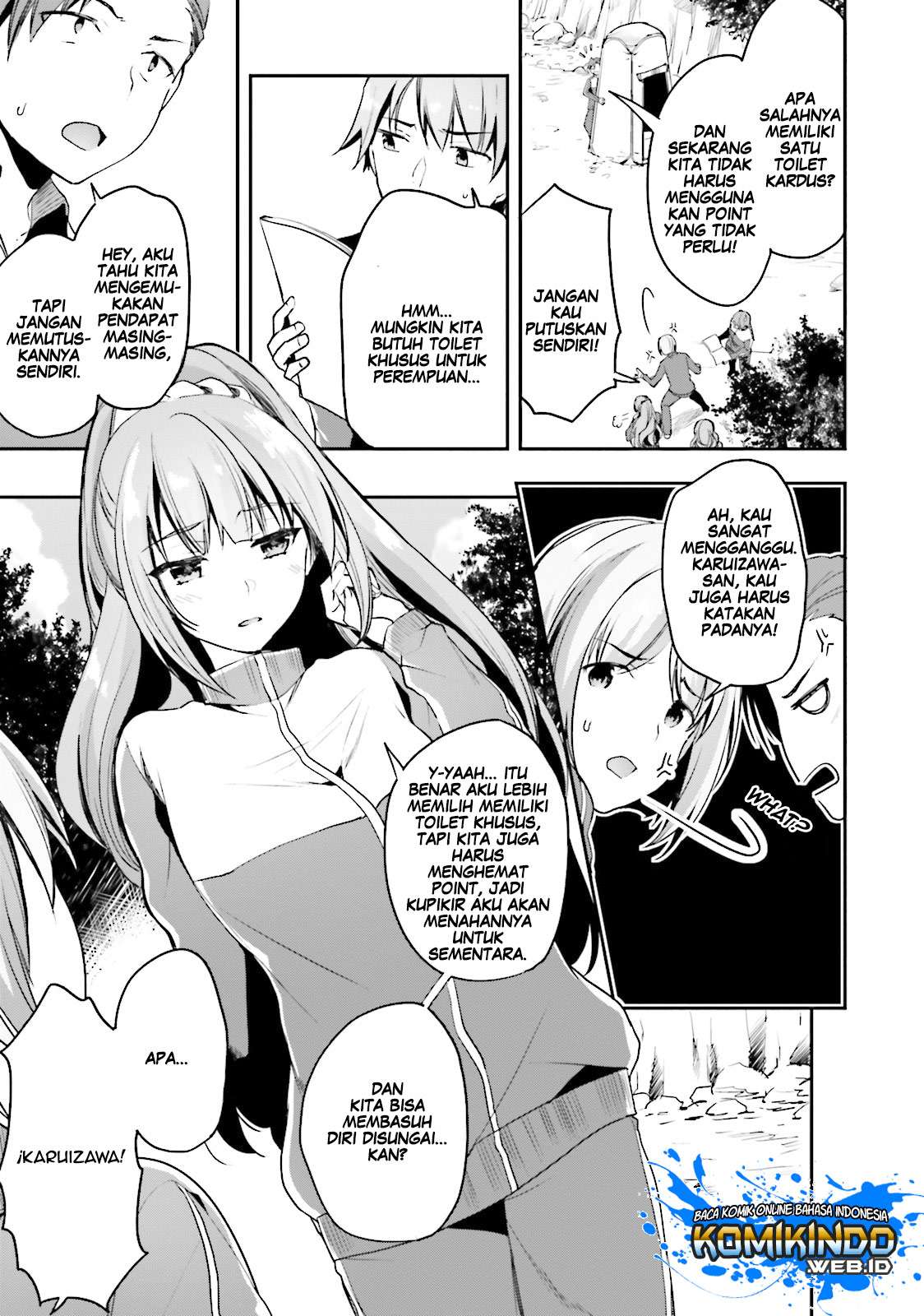 Youkoso Jitsuryoku Shijou Shugi no Kyoushitsu e Chapter 17 Gambar 7