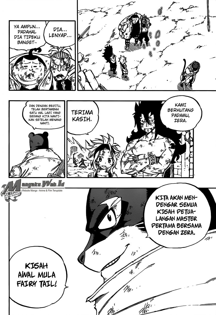 Fairy Tail Chapter 502 Gambar 17
