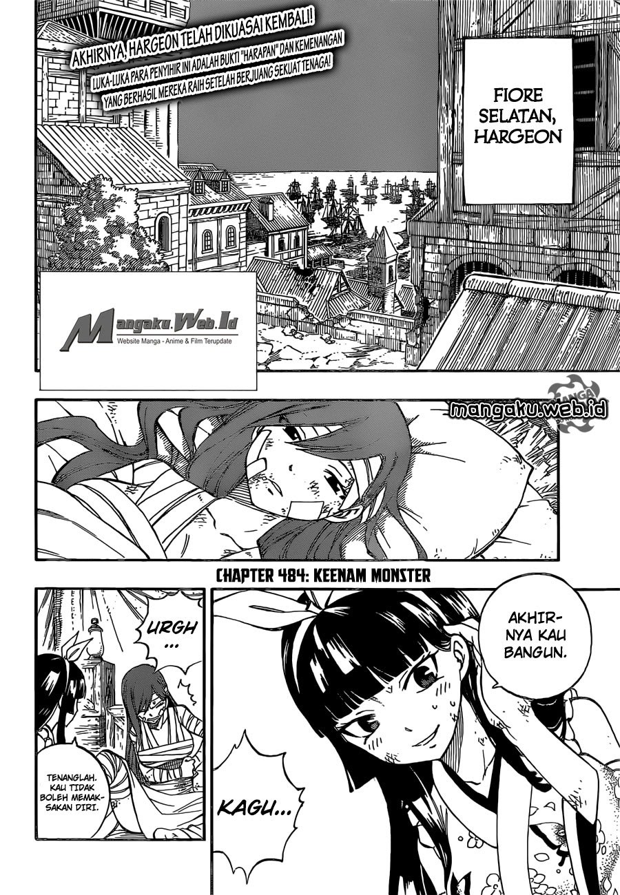 Fairy Tail Chapter 484 Gambar 3