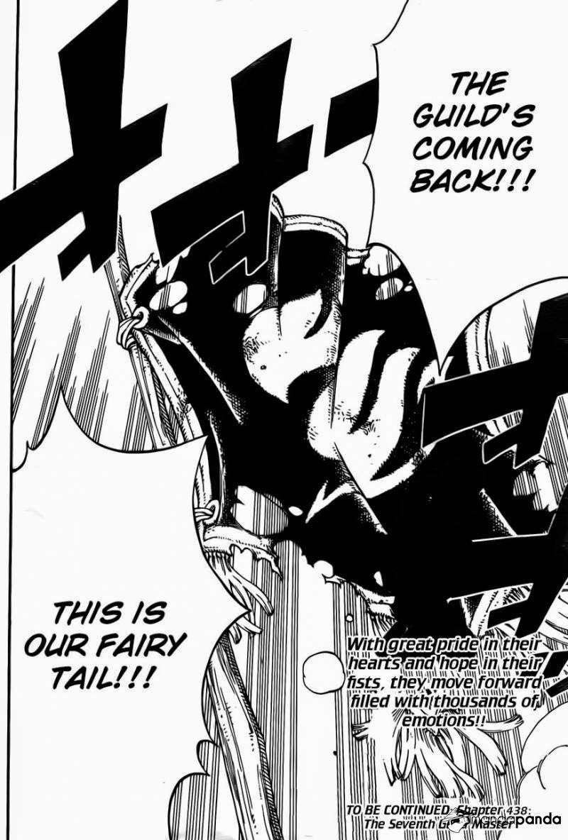 Fairy Tail Chapter 437 Gambar 20