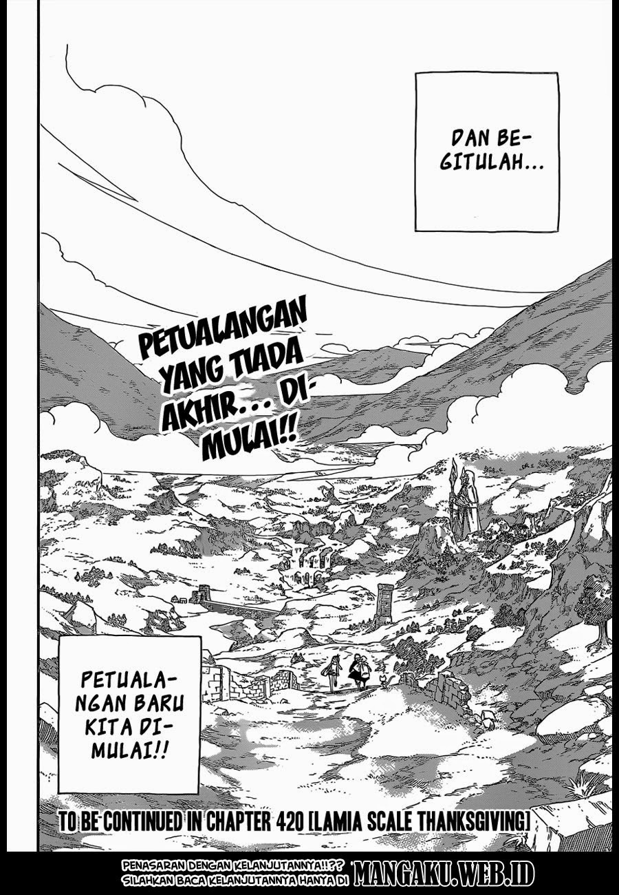 Fairy Tail Chapter 419 Gambar 20