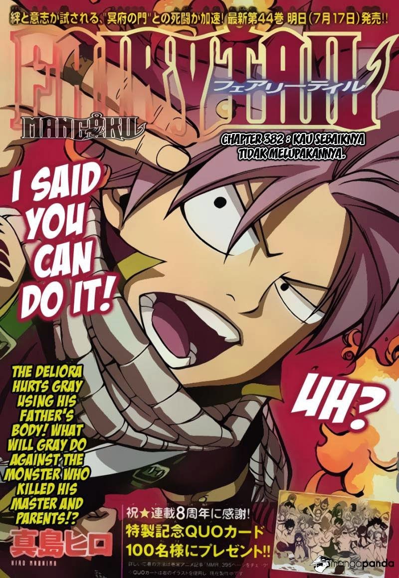Baca Komik Fairy Tail Chapter 392 Gambar 1