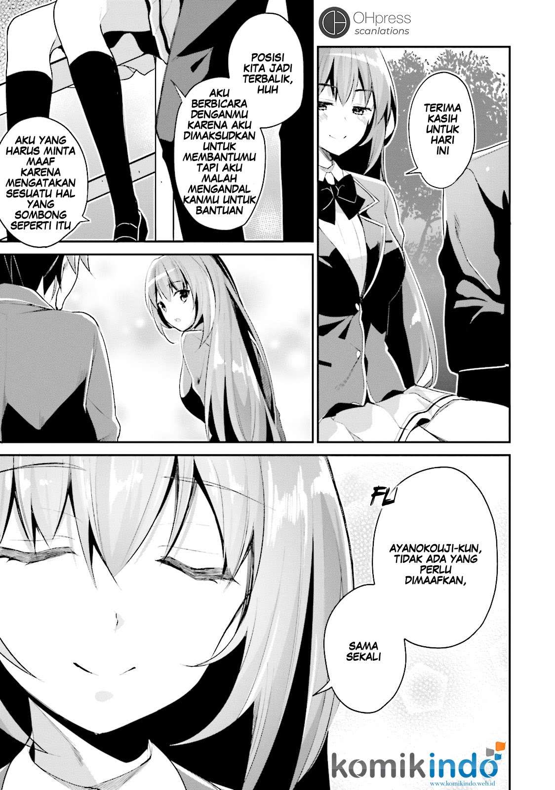 Youkoso Jitsuryoku Shijou Shugi no Kyoushitsu e Chapter 12 Gambar 12