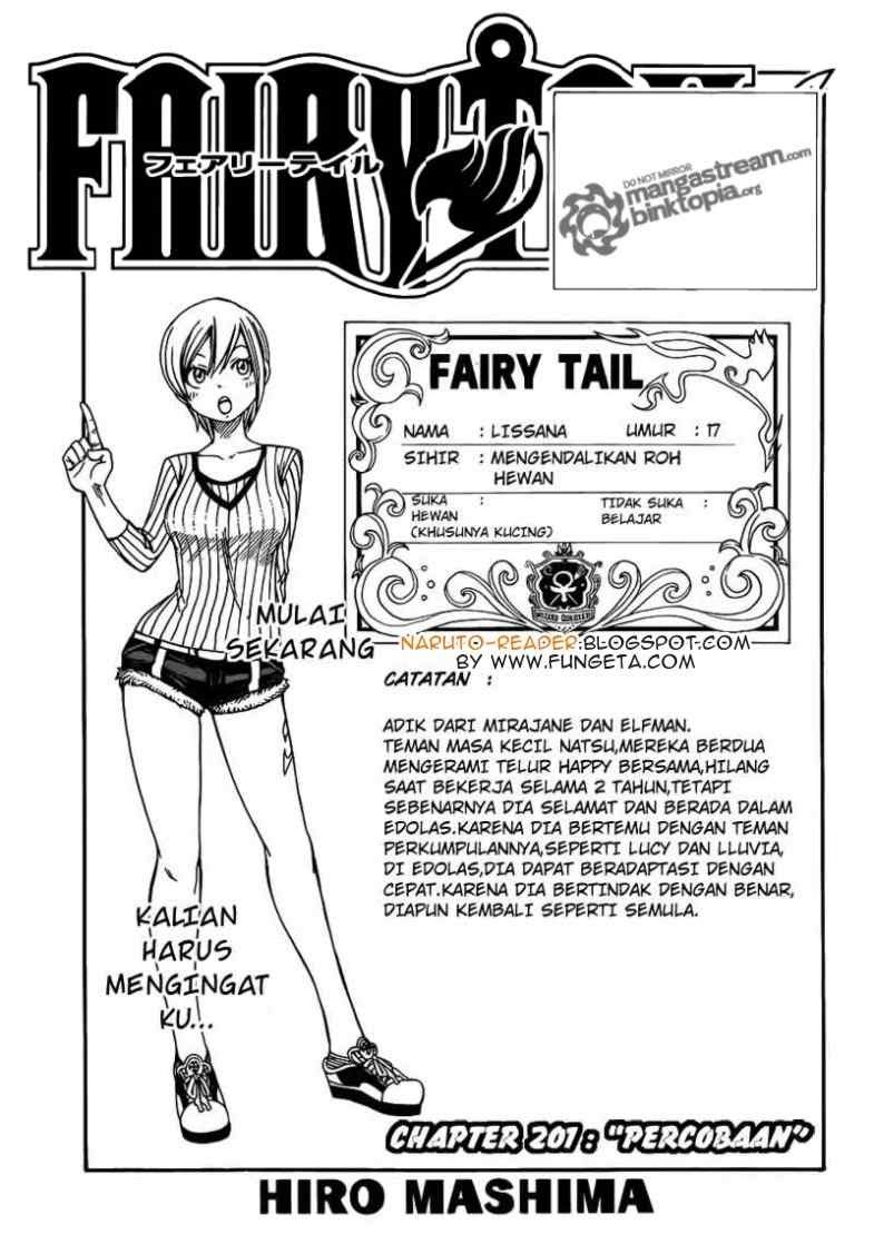 Baca Komik Fairy Tail Chapter 201 Gambar 1
