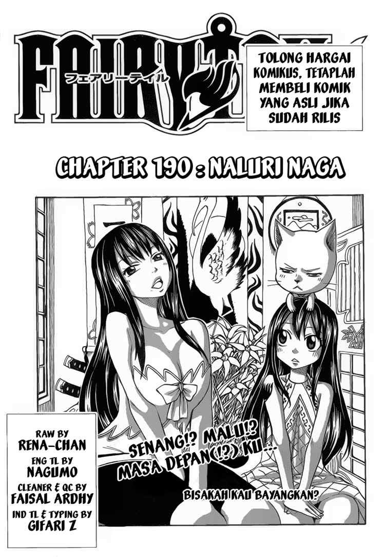 Baca Komik Fairy Tail Chapter 190 Gambar 1