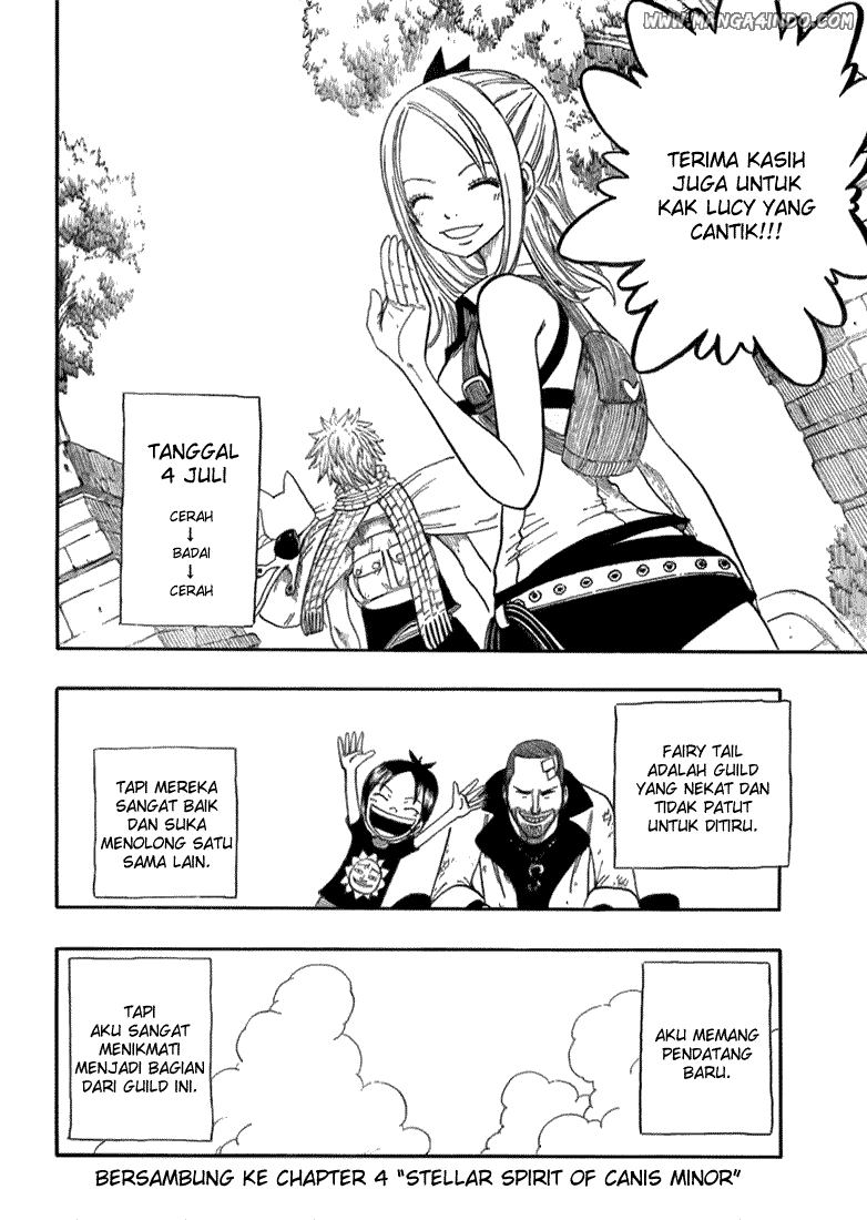 Fairy Tail Chapter 3 Gambar 31
