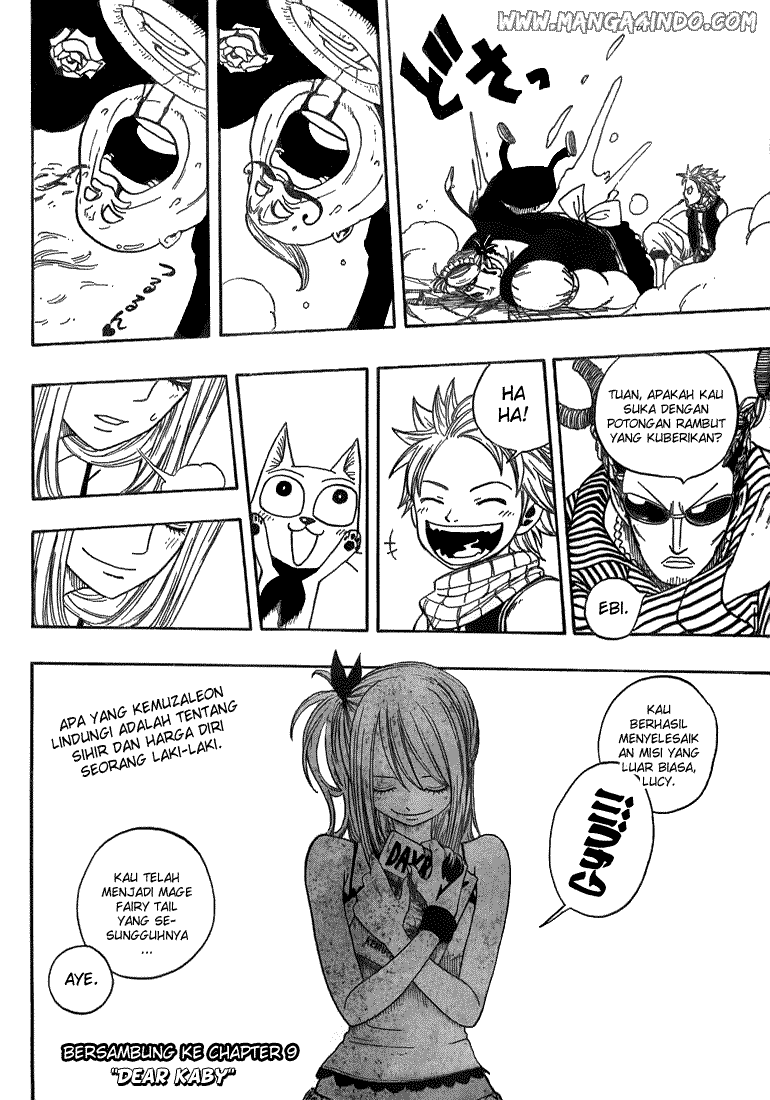 Fairy Tail Chapter 8 Gambar 21