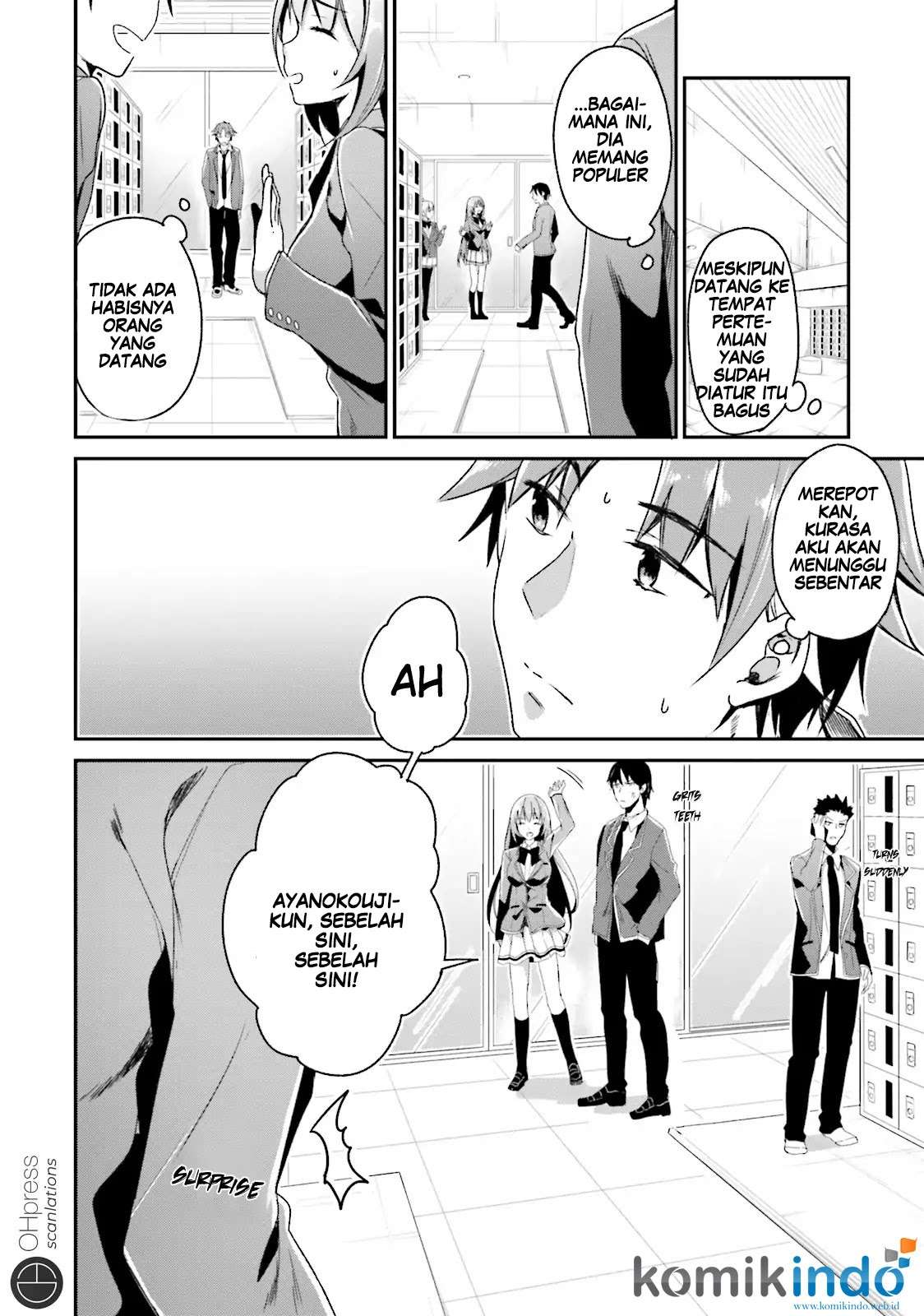 Youkoso Jitsuryoku Shijou Shugi no Kyoushitsu e Chapter 11 Gambar 27