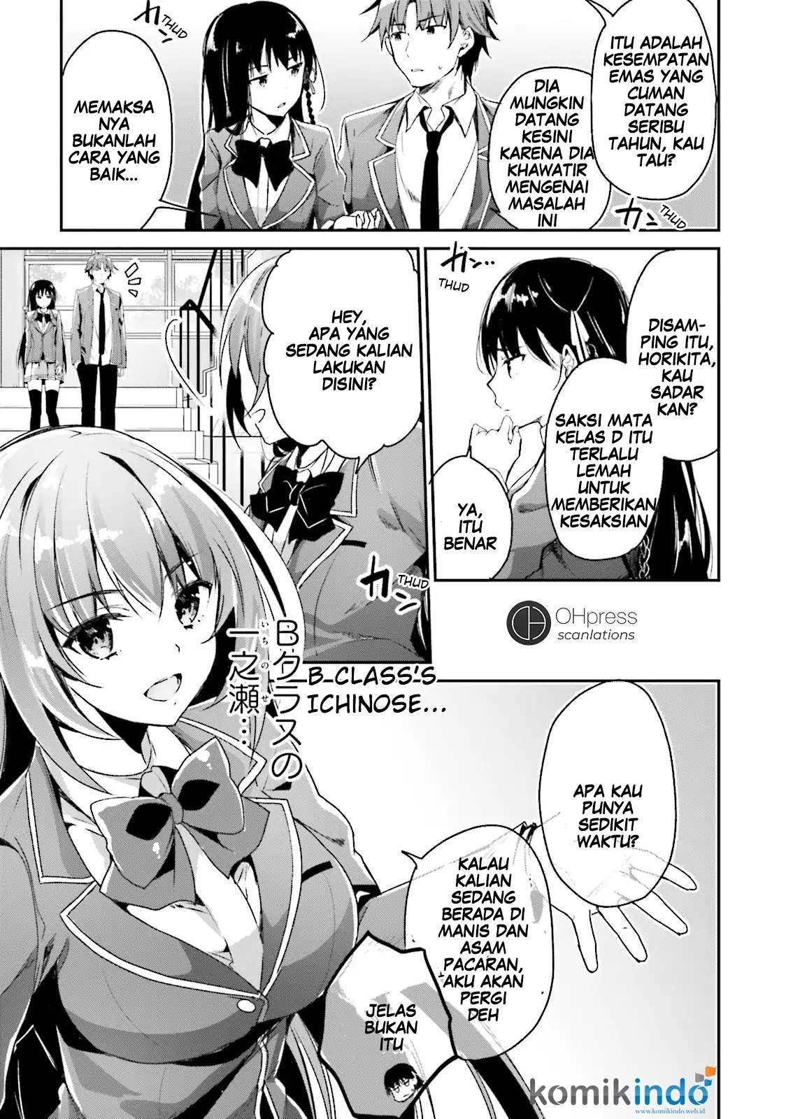 Youkoso Jitsuryoku Shijou Shugi no Kyoushitsu e Chapter 10 Gambar 26