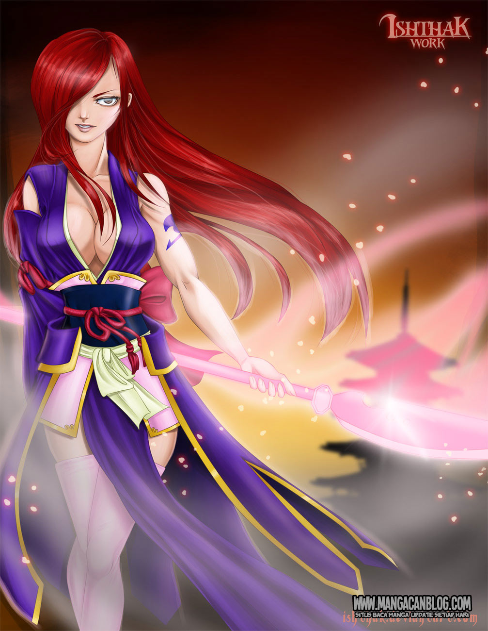 Fairy Tail Chapter 506 Gambar 24