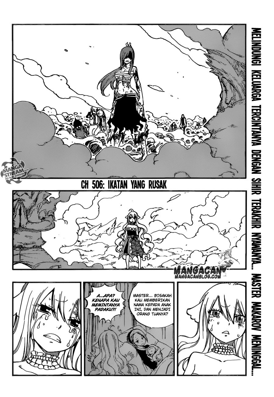 Fairy Tail Chapter 506 Gambar 5