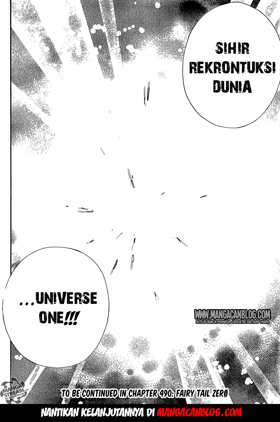 Fairy Tail Chapter 489 Gambar 22