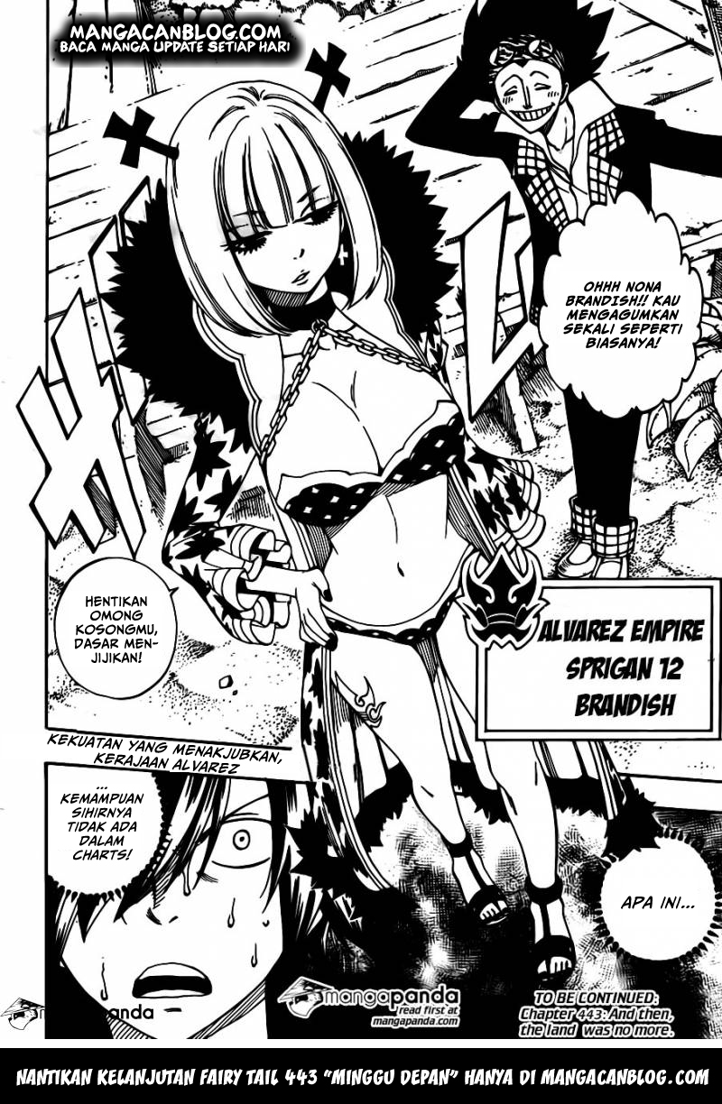 Fairy Tail Chapter 442 Gambar 20