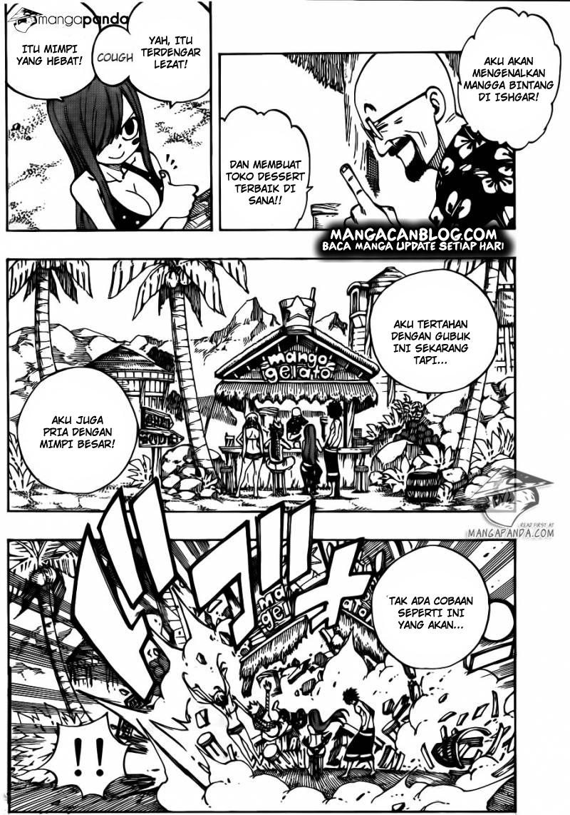 Fairy Tail Chapter 442 Gambar 9