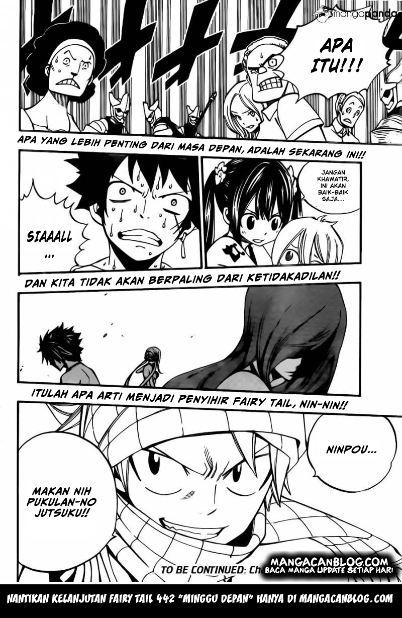 Fairy Tail Chapter 441 Gambar 19