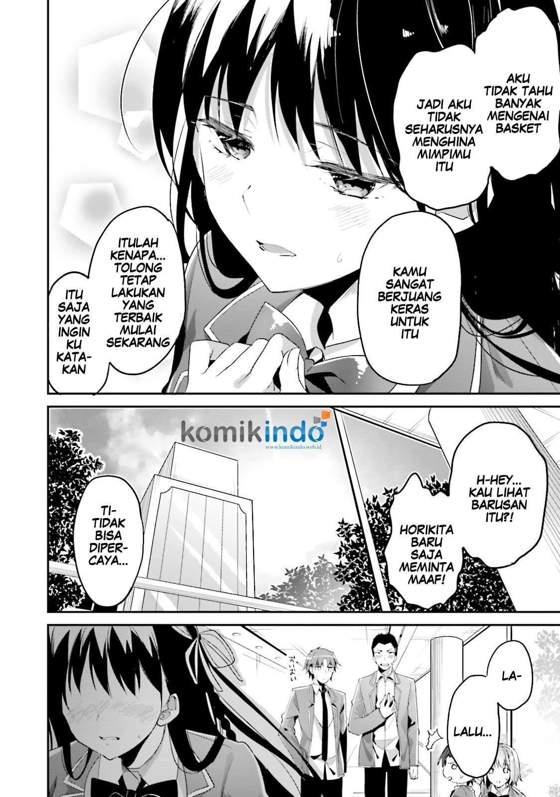 Youkoso Jitsuryoku Shijou Shugi no Kyoushitsu e Chapter 8 Gambar 16