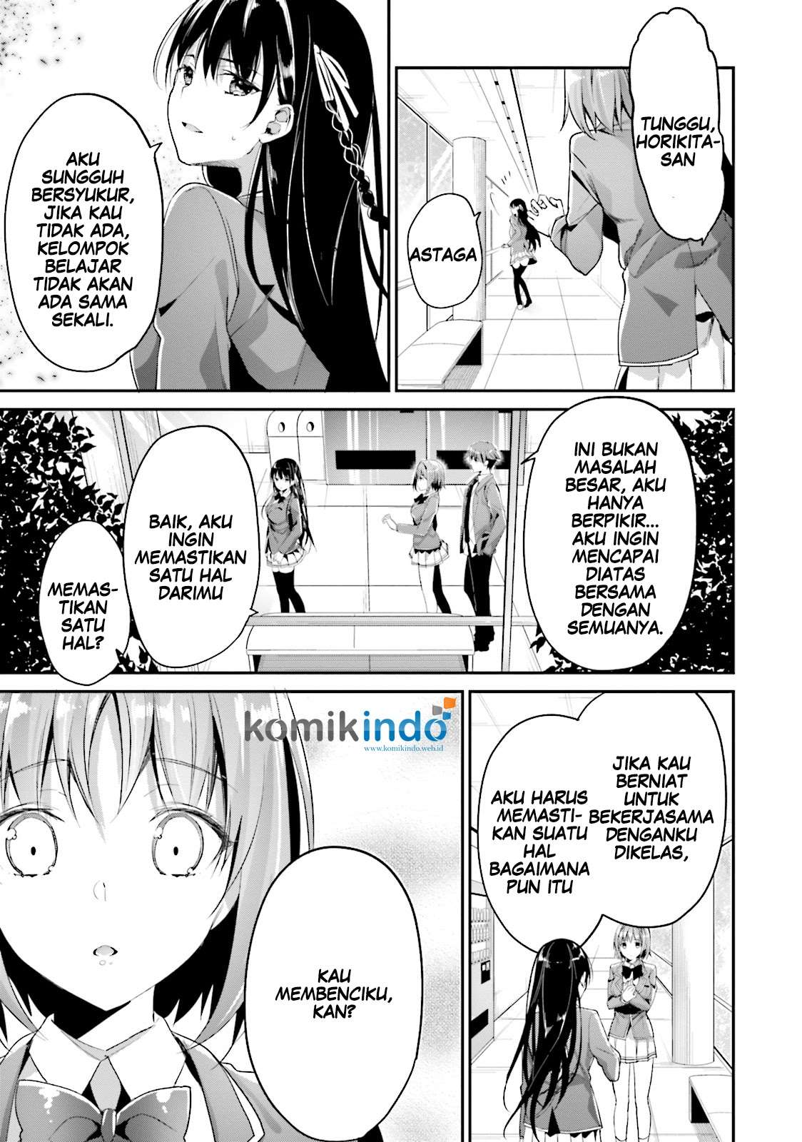 Youkoso Jitsuryoku Shijou Shugi no Kyoushitsu e Chapter 8 Gambar 17