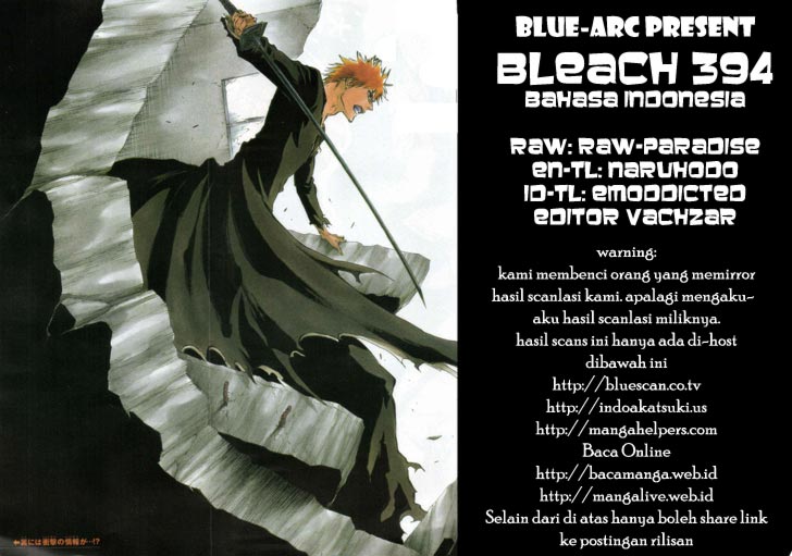 Baca Komik Bleach Chapter 394 Gambar 1
