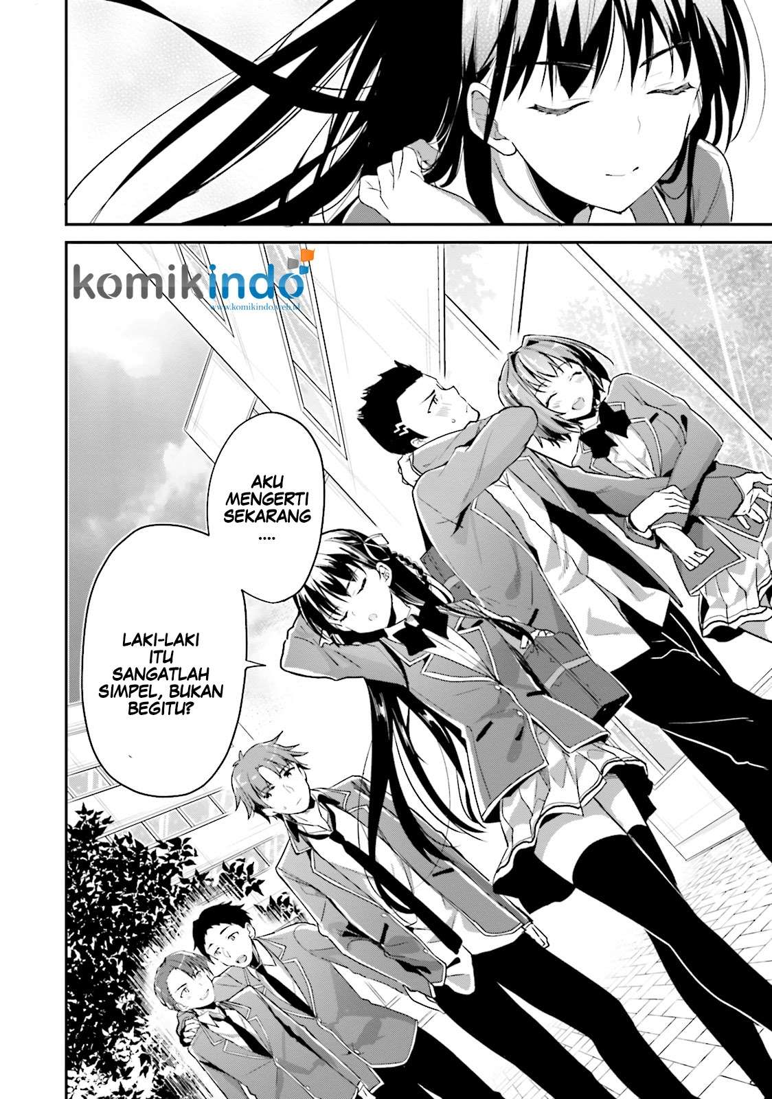 Youkoso Jitsuryoku Shijou Shugi no Kyoushitsu e Chapter 7 Gambar 20