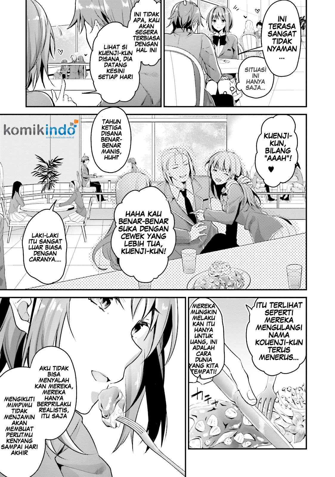Youkoso Jitsuryoku Shijou Shugi no Kyoushitsu e Chapter 7 Gambar 23