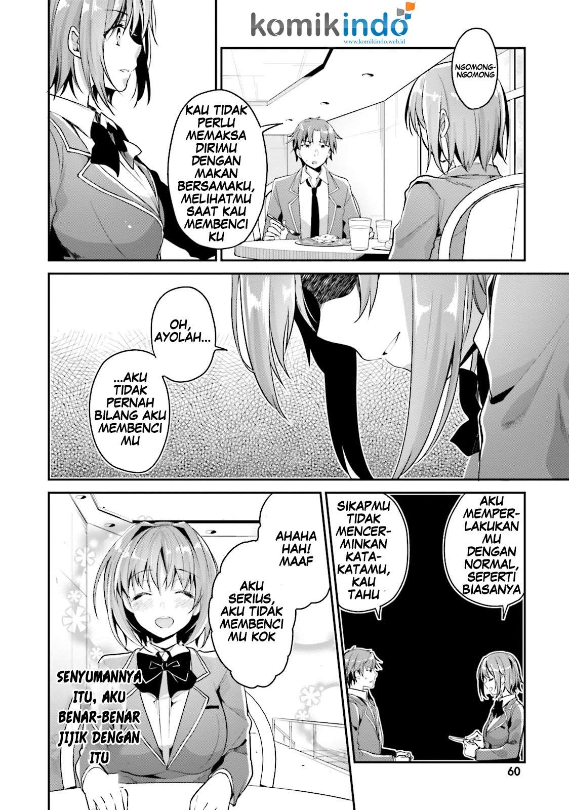 Youkoso Jitsuryoku Shijou Shugi no Kyoushitsu e Chapter 7 Gambar 24