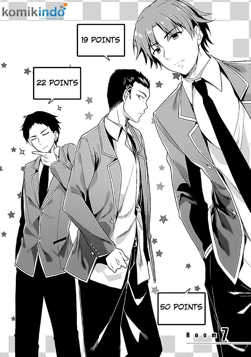 Youkoso Jitsuryoku Shijou Shugi no Kyoushitsu e Chapter 7 Gambar 5