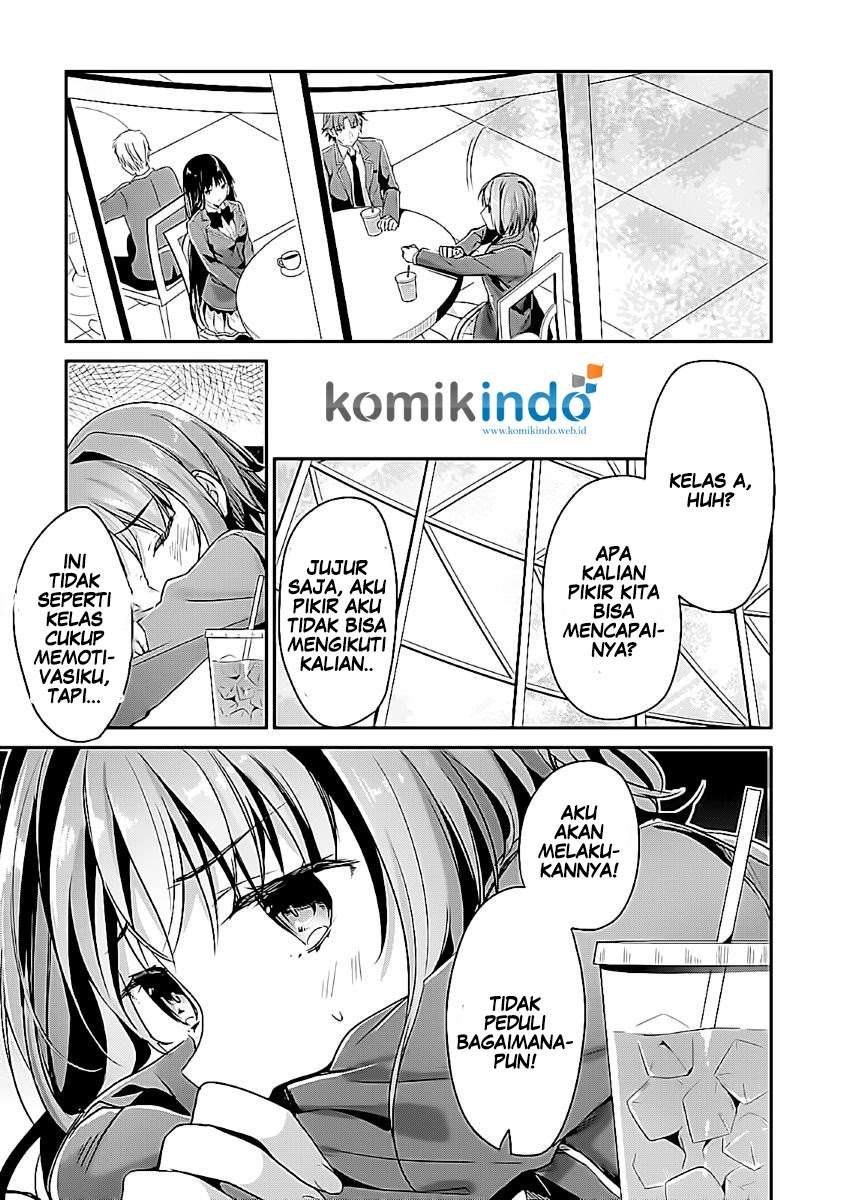 Youkoso Jitsuryoku Shijou Shugi no Kyoushitsu e Chapter 7 Gambar 8