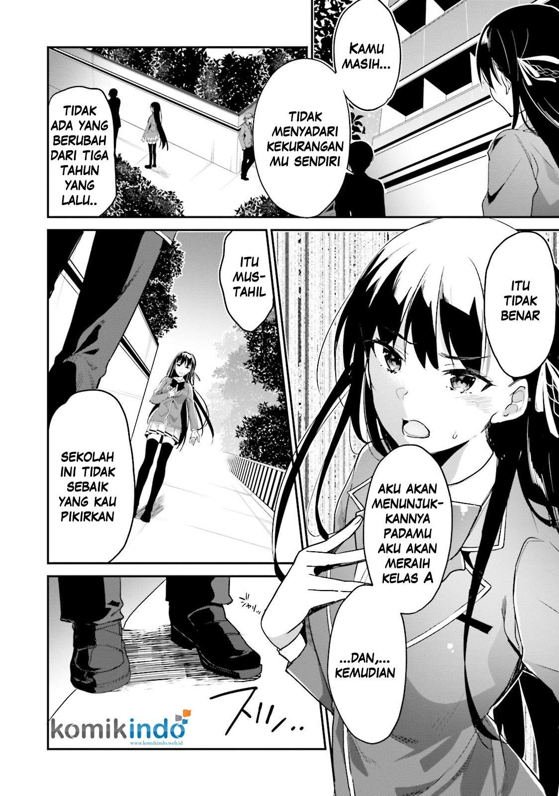 Youkoso Jitsuryoku Shijou Shugi no Kyoushitsu e Chapter 6 Gambar 14