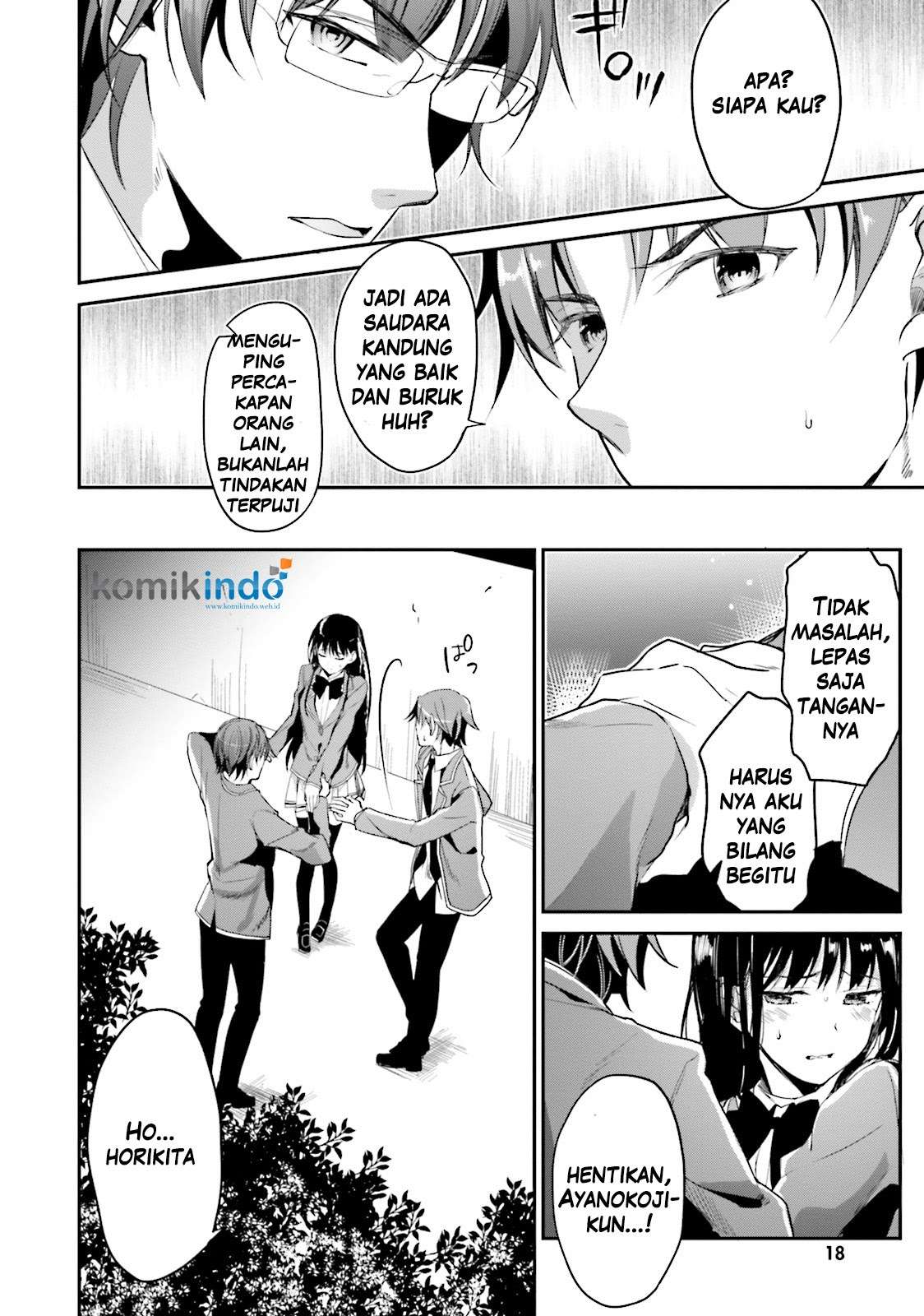 Youkoso Jitsuryoku Shijou Shugi no Kyoushitsu e Chapter 6 Gambar 18