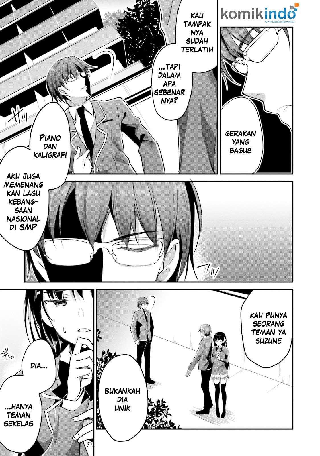 Youkoso Jitsuryoku Shijou Shugi no Kyoushitsu e Chapter 6 Gambar 21